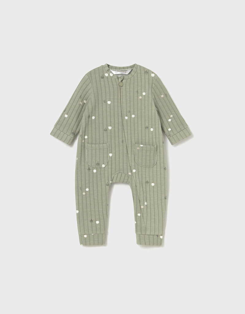 Mayoral Sage Ribbed Coverall