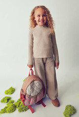 Mayoral Rib Mock Neck Sweater Toffee