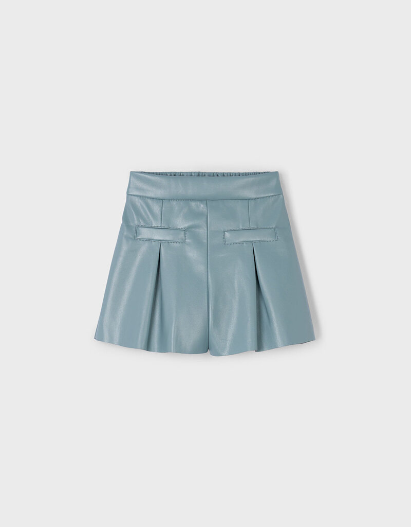 Mayoral Sage Pleather Shorts