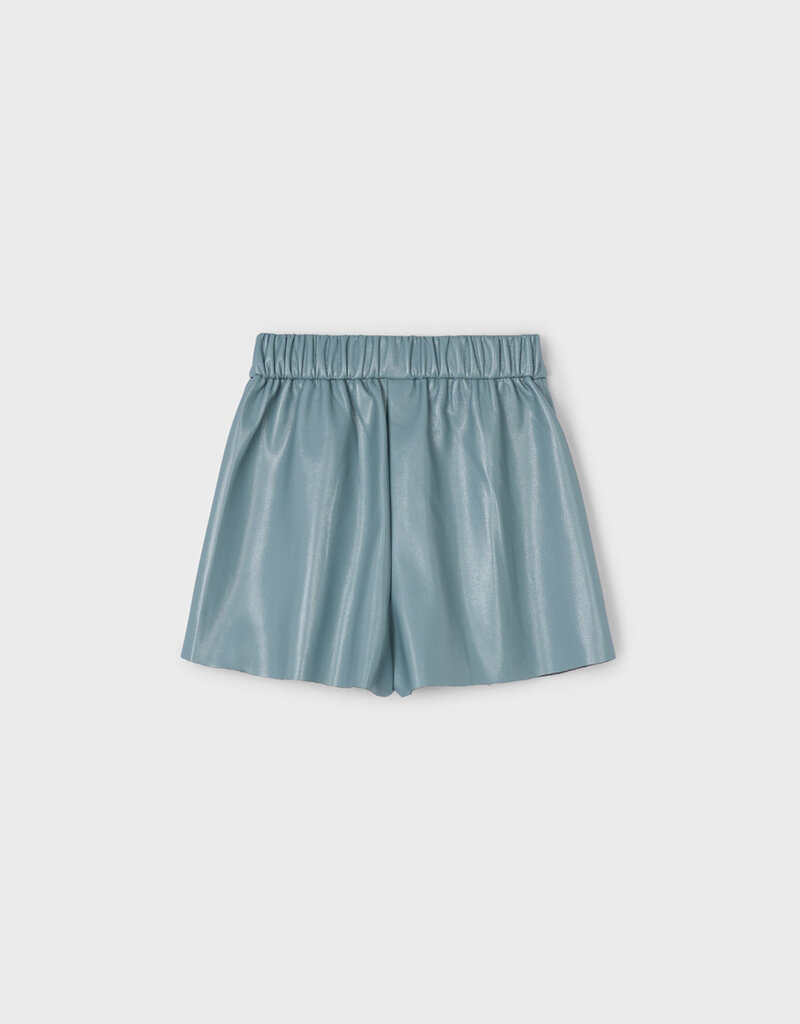 Mayoral Sage Pleather Shorts