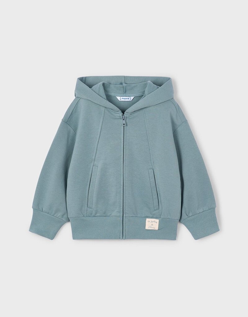 Mayoral Sage Fleece Hoodie Zip Up