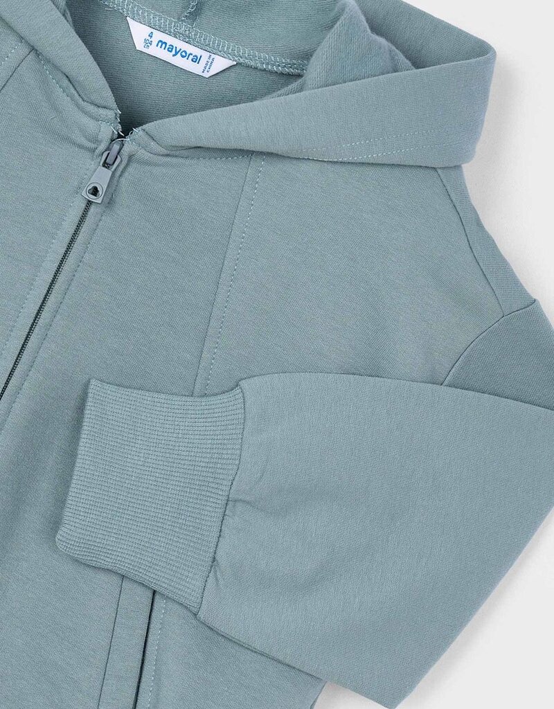 Mayoral Sage Fleece Hoodie Zip Up