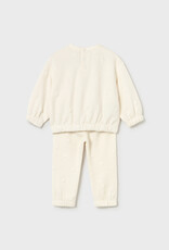 Mayoral Girls Cream Track Suit