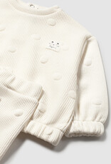Mayoral Girls Cream Track Suit