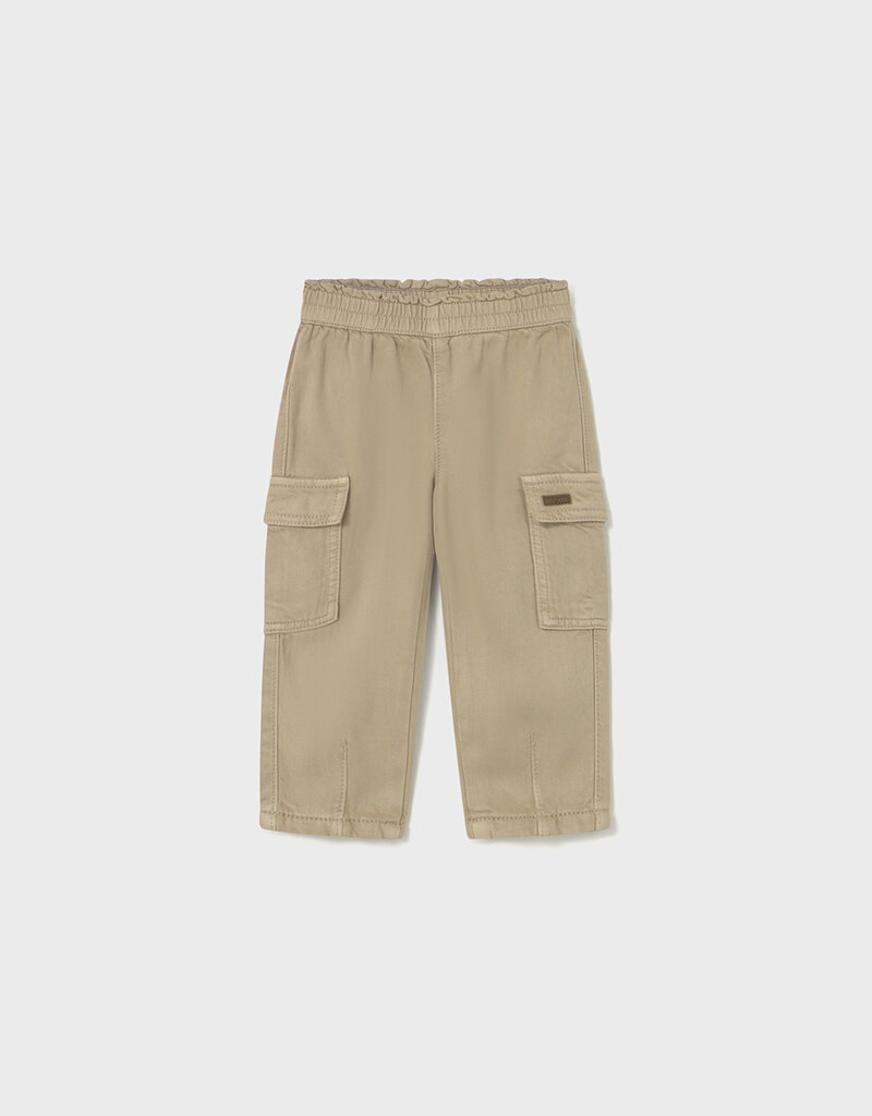 Mayoral Girls Cargo Pants Toffee