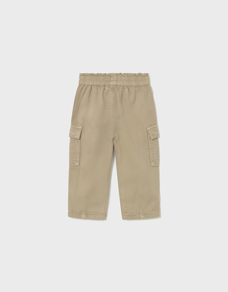 Mayoral Girls Cargo Pants Toffee