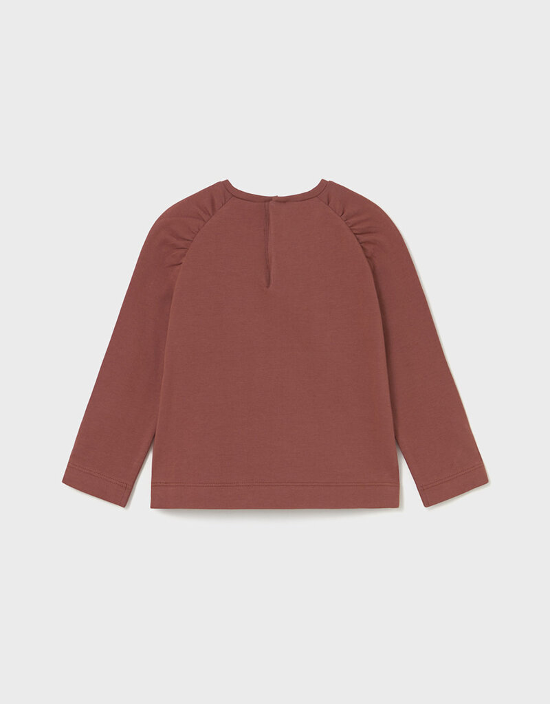 Mayoral L/S Terracotta Print Shirt