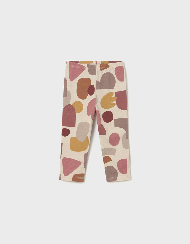 Mayoral Clay Print Leggings