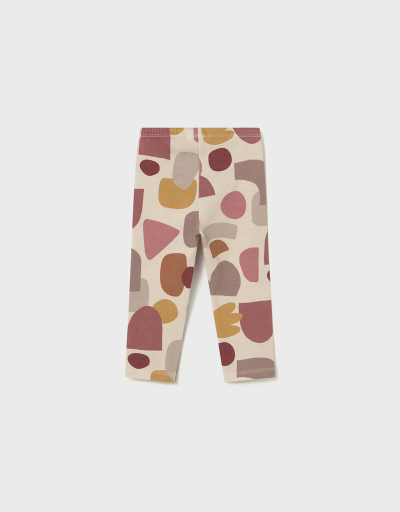 Mayoral Clay Print Leggings