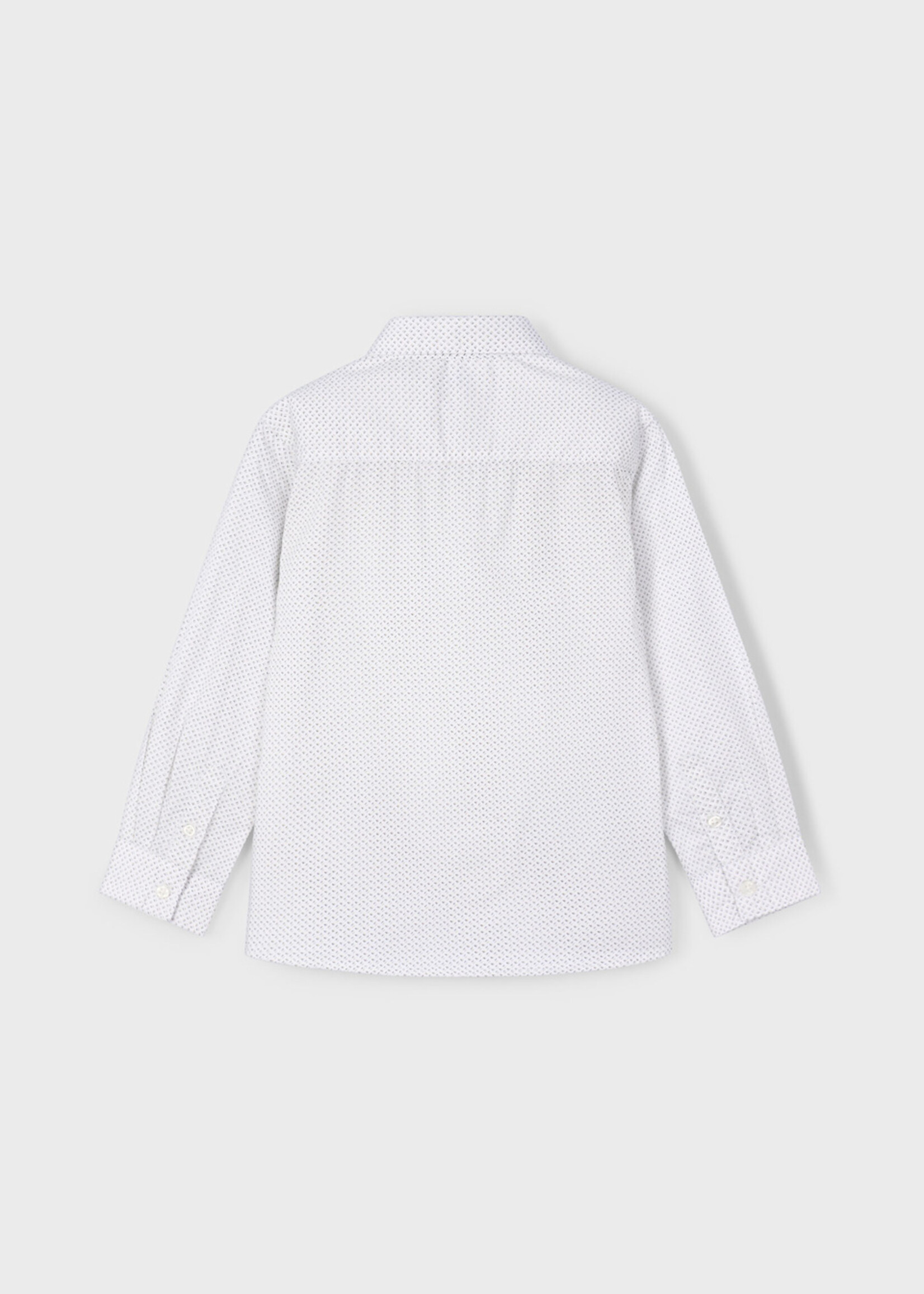 Mayoral L/S Buttondown White Shirt