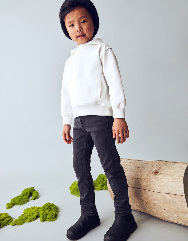 Mayoral Boys Basic Slim Jeans Black
