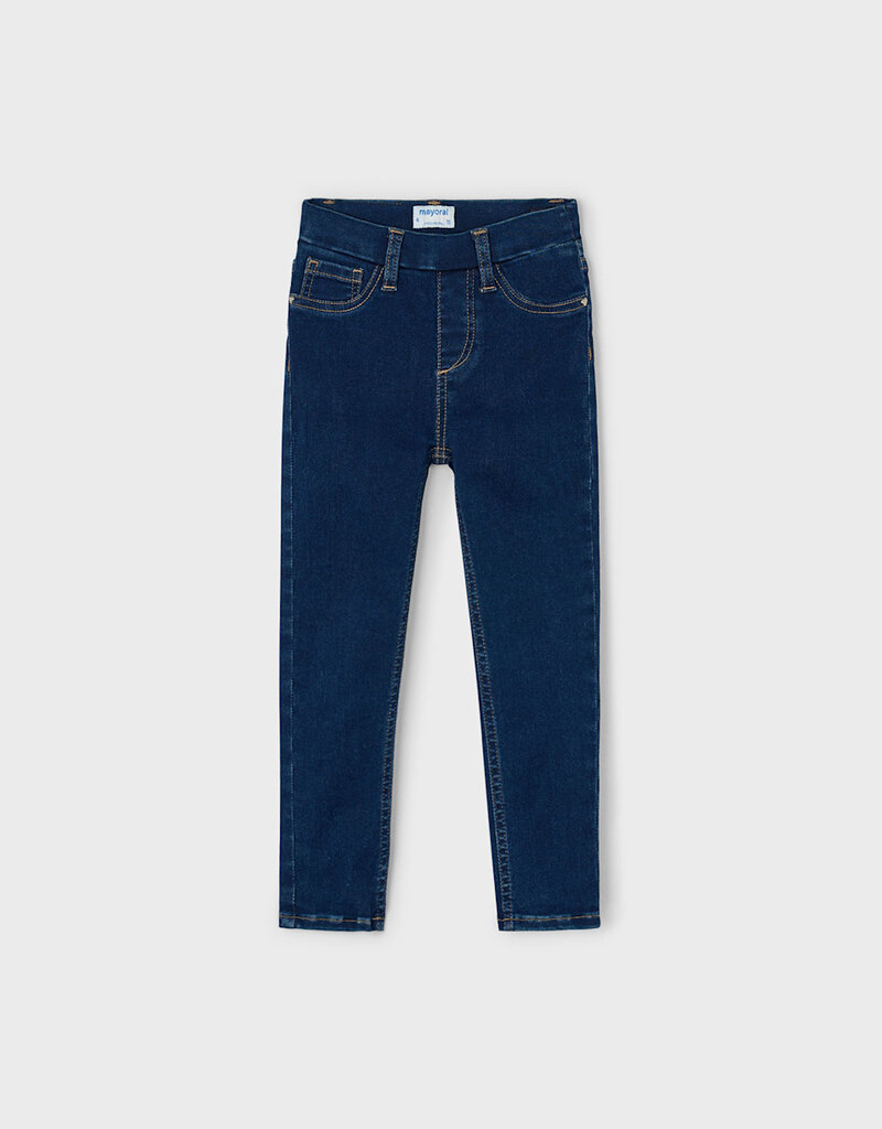 Mayoral Girls Denim Pants Super Dark