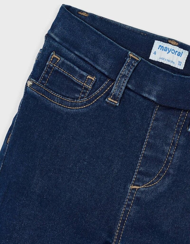 Mayoral Girls Denim Pants Super Dark