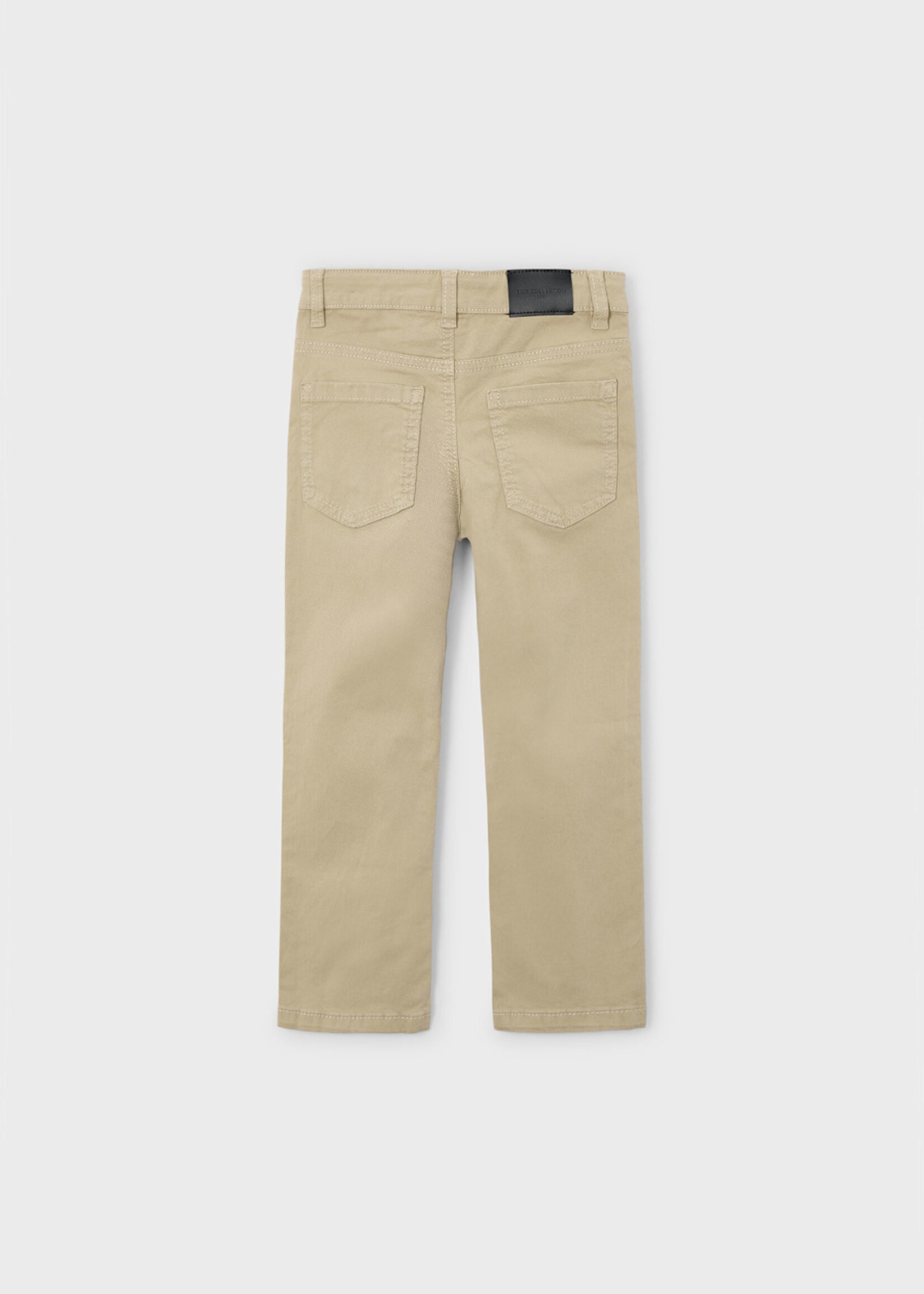 Mayoral 5 Pocket Slim Fit Basic Pant Cashew