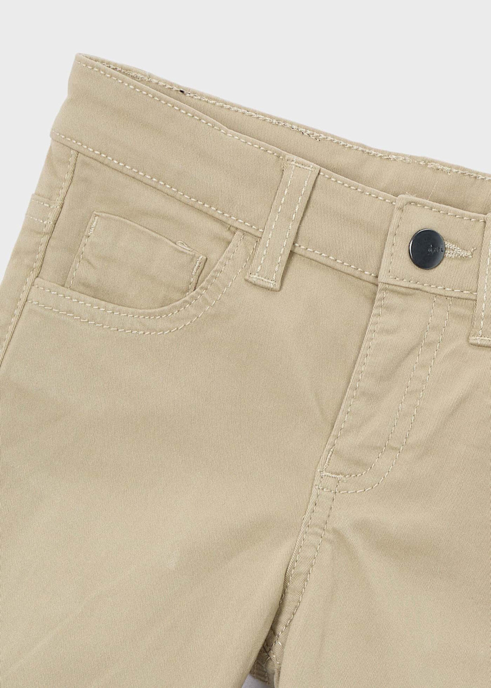 Mayoral 5 Pocket Slim Fit Basic Pant Cashew