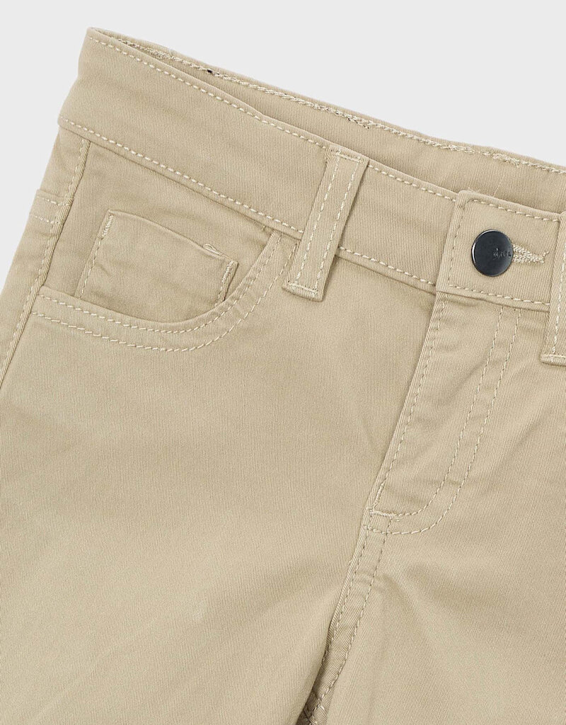 Mayoral 5 Pocket Slim Fit Basic Pant Cashew