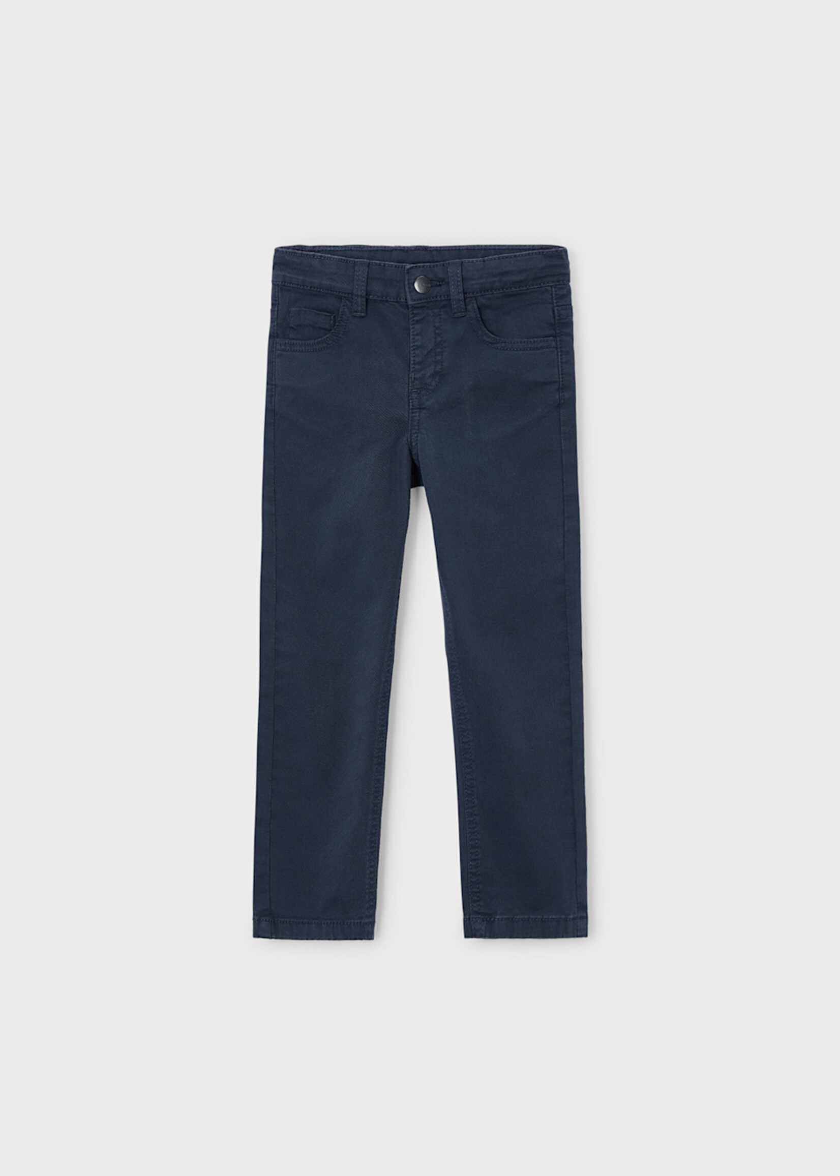 Mayoral 5 Pocket Slim Fit Basic Pant Navy
