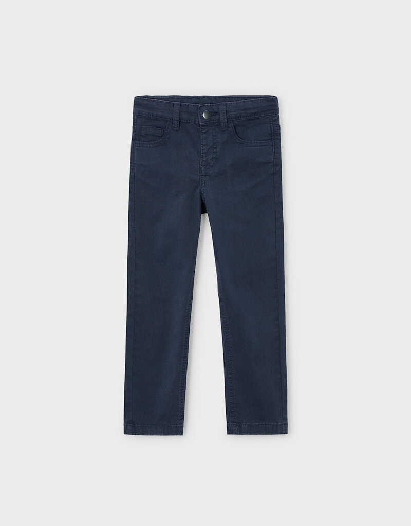Mayoral 5 Pocket Slim Fit Basic Pant Navy