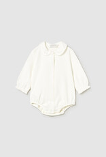 Mayoral Girls L/S Collard Onesie