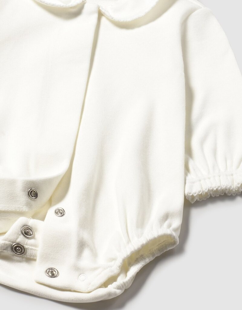 Mayoral Girls L/S Collard Onesie
