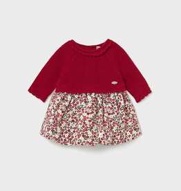 Mayoral Cherry Knit Print Dress