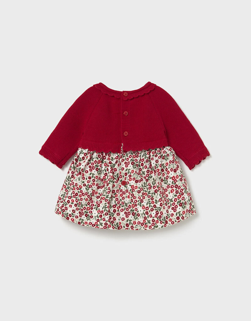Mayoral Cherry Knit Print Dress