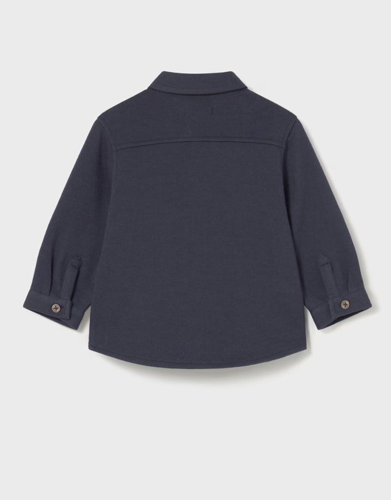 Mayoral Navy Double Knit Overshirt w/Pants