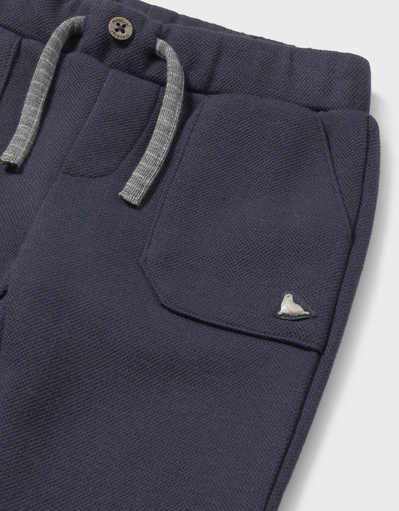 Mayoral Navy Double Knit Overshirt w/Pants