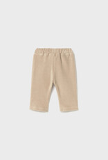 Mayoral Tan Knit Ribbed Pants