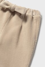 Mayoral Tan Knit Ribbed Pants