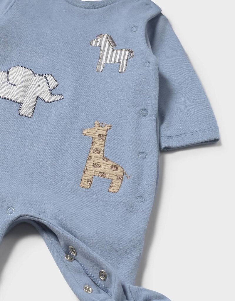 Mayoral Blue Bell Safari Animals Footie