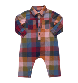 Pink Chicken SALE baby boys easton jumper - harvest check