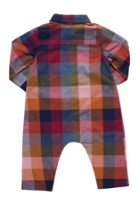 Pink Chicken baby boys easton jumper - harvest check