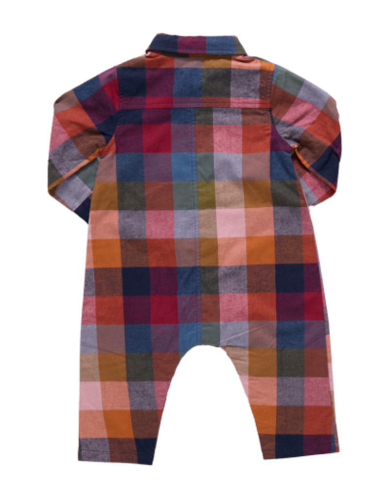 Pink Chicken baby boys easton jumper - harvest check