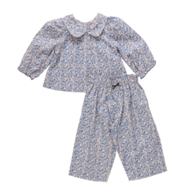 Pink Chicken SALE baby girls dawson 2-pc set blue climbing floral