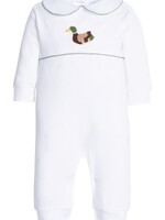 Little English Crochet Playsuit Mallard