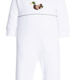 Little English Crochet Playsuit Mallard