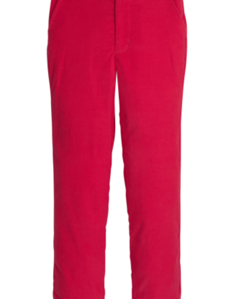 Little English Classic Pant Red Corduroy
