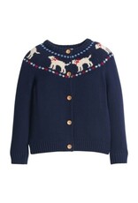 Little English Girl Lab Fair Isle Cardigan