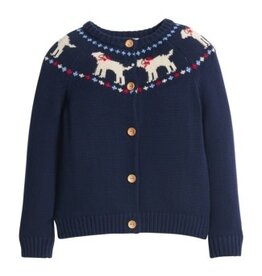 Little English Girl Lab Fair Isle Cardigan