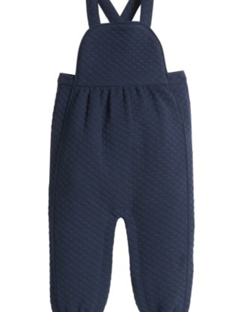 Little English Quilted Overall Navy