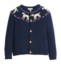 Little English SALE Boy Lab Fair Isle Cardigan