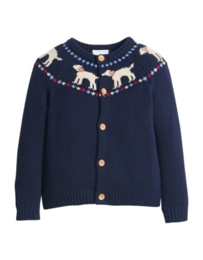 Little English Boy Lab Fair Isle Cardigan