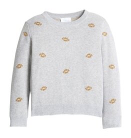 Little English Intarsia Sweater Multi Football