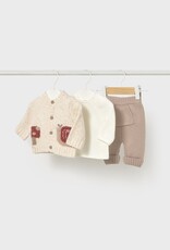 Mayoral Snail Sweater 3pc Pant Set