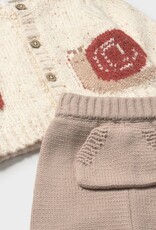 Mayoral Snail Sweater 3pc Pant Set