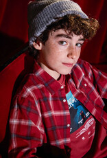 Mayoral L/S Blackberry Plaid Shirt