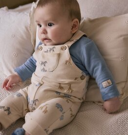 Mayoral Safari Print Knit Overall Set