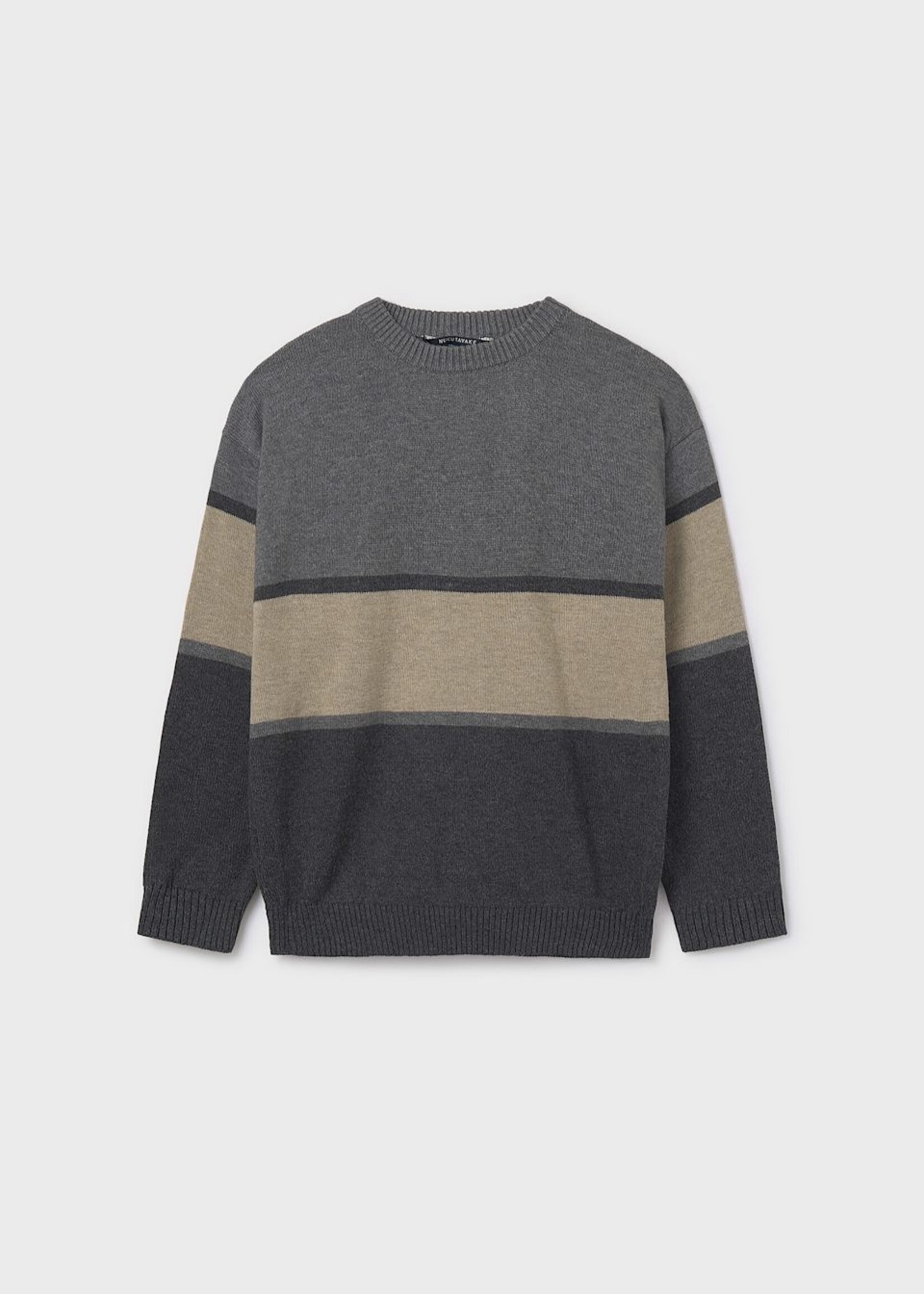 Mayoral Graphite Block Sweater