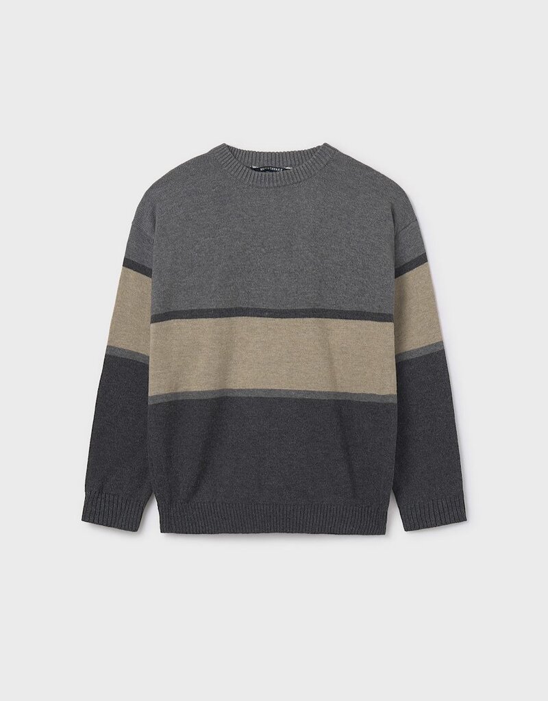Mayoral Graphite Block Sweater